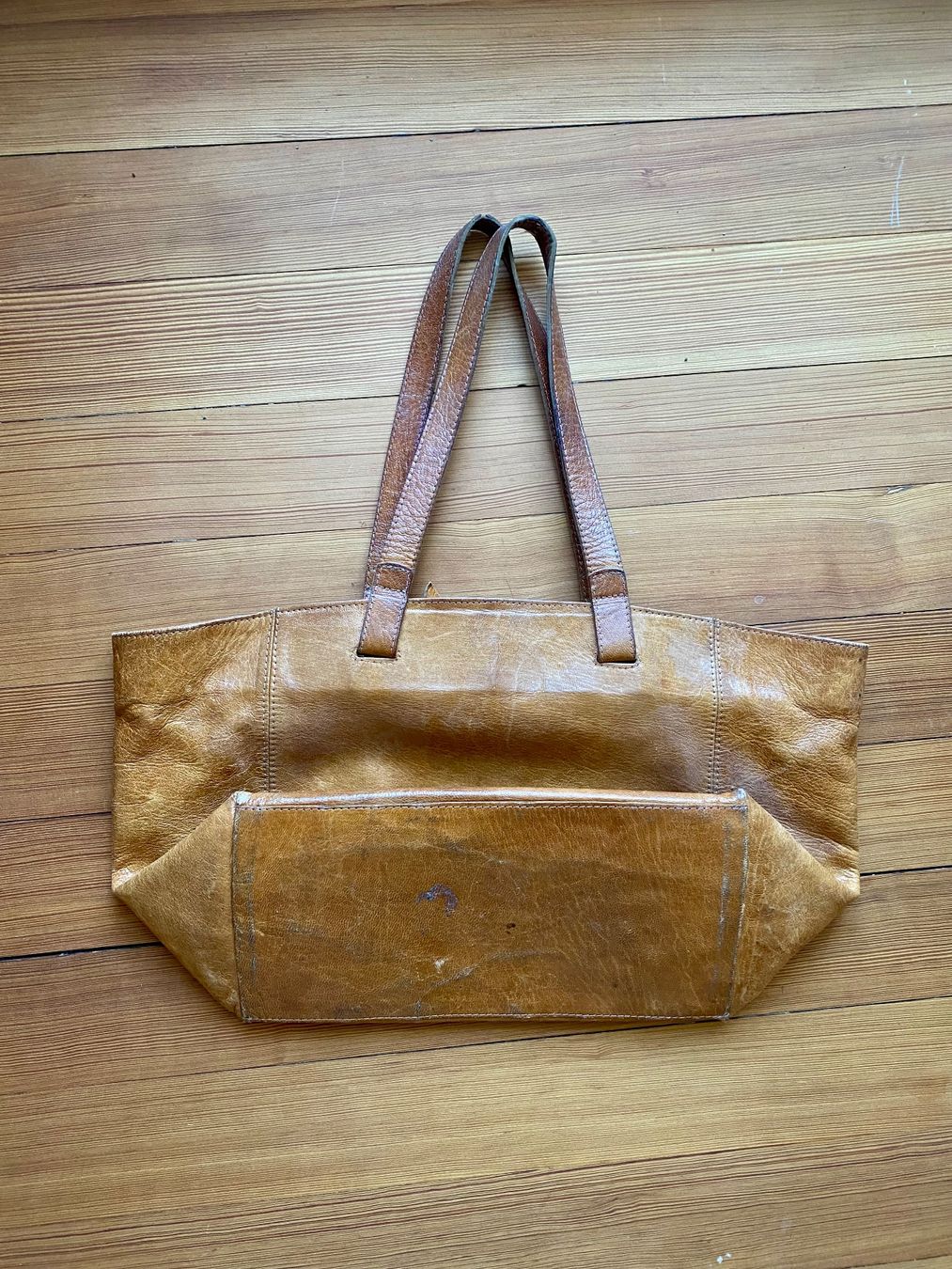 Borse da donna: Wunderschöne Ledertasche Damen cognac guter Zustand – Usato da Aarau venduto da lacrimara 3