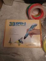 3D-Stift mit viel PLA-Filament, ein Farbmix. Perfekt!