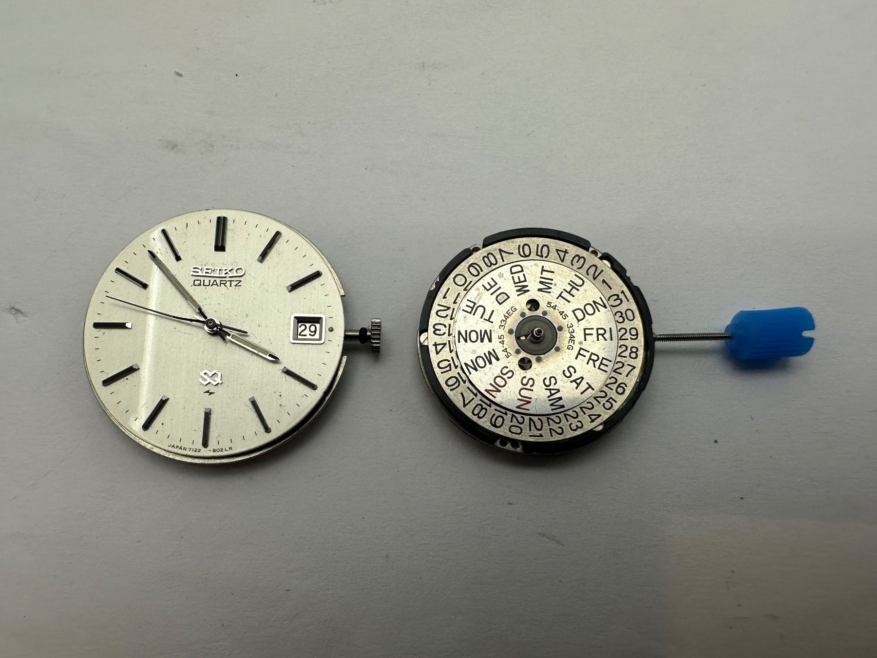 Seiko Orologi: Seiko Und Orient Quarz Werke – Usato da Brüttisellen venduto da AlphaOmega05