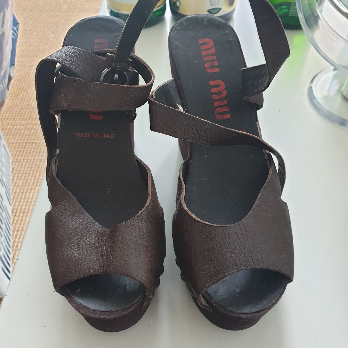 Miu Miu Chaussures femmes: Miu Miu Plateausandale Gr. 36 – Neuf (Voir description) à Frenkendorf par Moon111 1