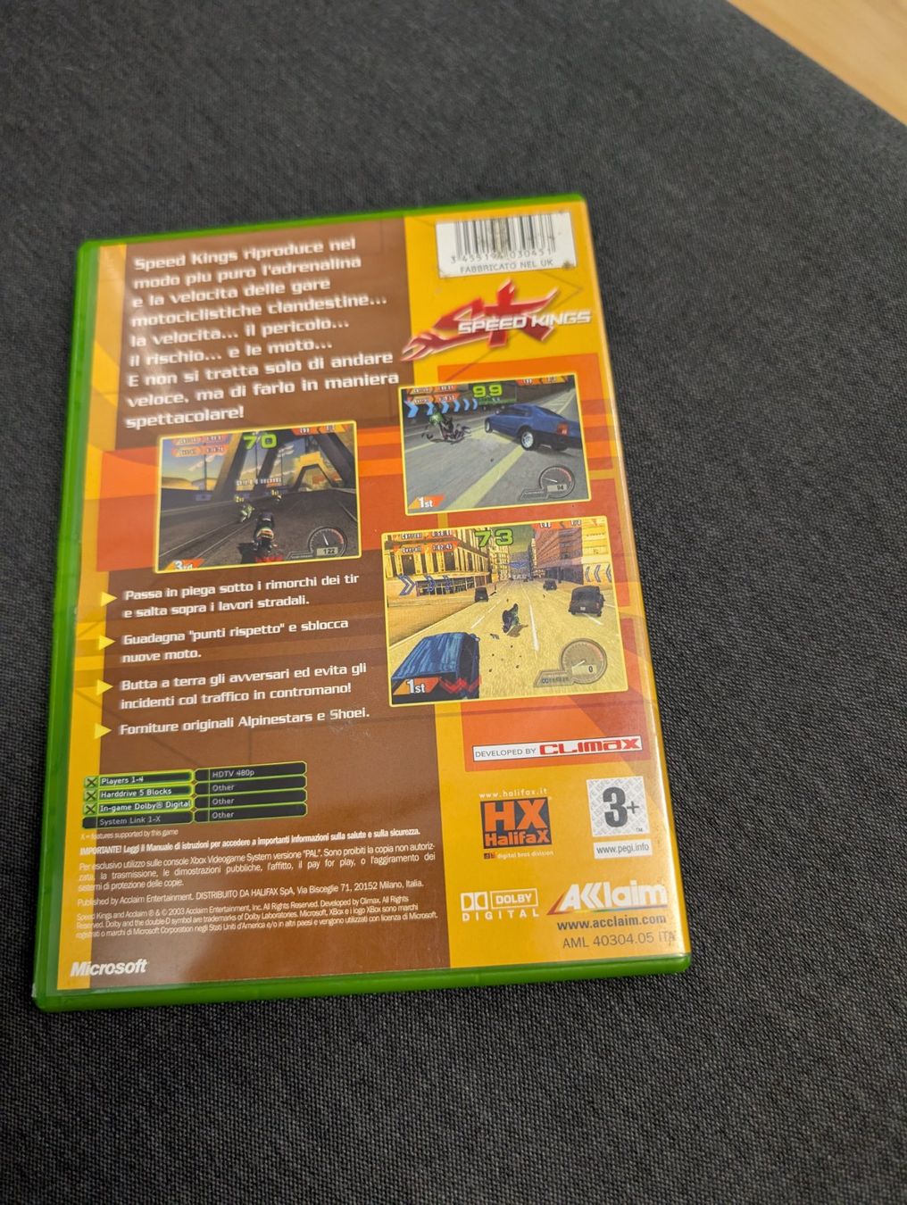 Giochi: Speed kings Microsoft Xbox – Usato da Giubiasco venduto da Ticinerd 1