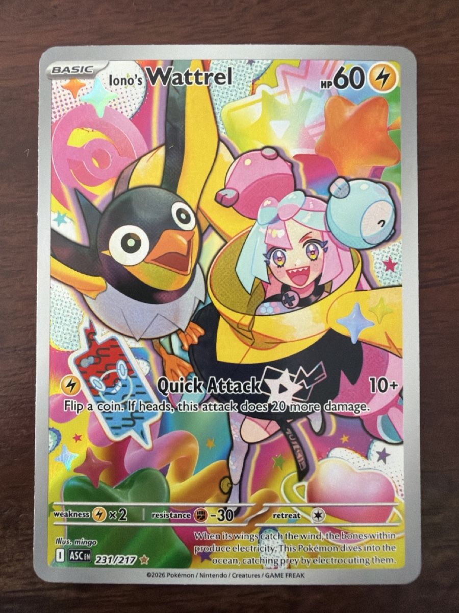 Pokémon Carte collezionabili: Iono's Wattrel (ASC 231) – Nuovo (secondo la descrizione) da Emmenbrücke venduto da Pack_Ripper
