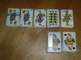 7 Deutschschweizer Jasskartenspiel