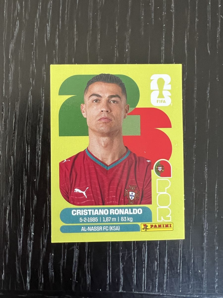 Panini Carte collezionabili: Panini 2026 - Cristiano Ronaldo – Nuovo e nell'imballaggio originale da Sainte-Croix venduto da Caramel31