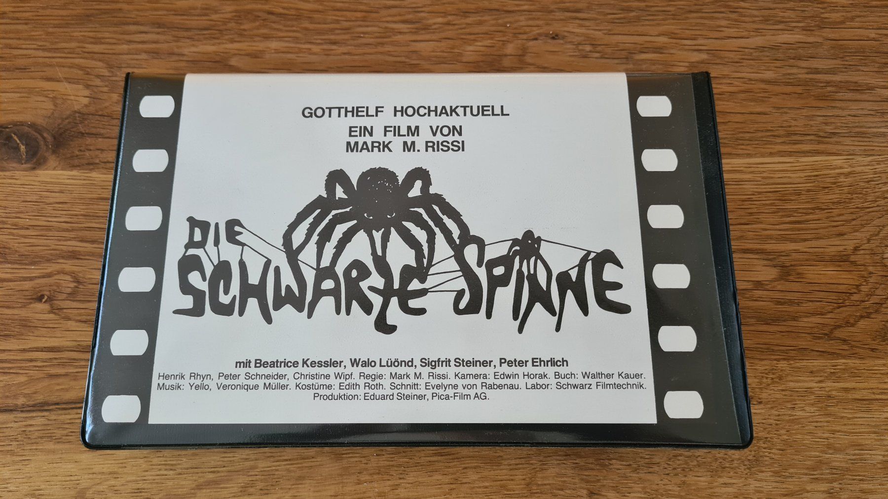 Tutti i VHS: Die Schwarze Spinne - Schweizer Filmklassiker – Usato da Dübendorf venduto da Brm77