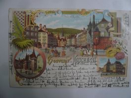 farbigeLithoAK  NEUCHÂTEL