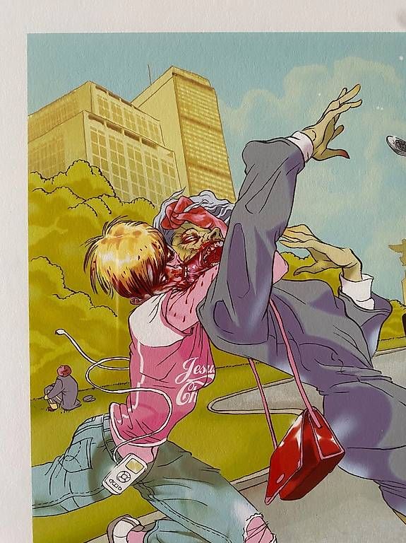 Foto & Immagini: Bild "Zombie World" von Tomer Hanuka – Usato da Schaffhausen venduto da Galleria13_Brocki_SH 3