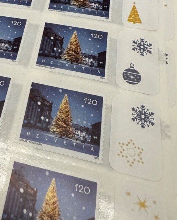 Tutti i francobolli: Weinachten A-Post Briefmarken à CHF 1.20  1 Bogen – Nuovo e nell'imballaggio originale da Eschenbach SG venduto da craniums 1
