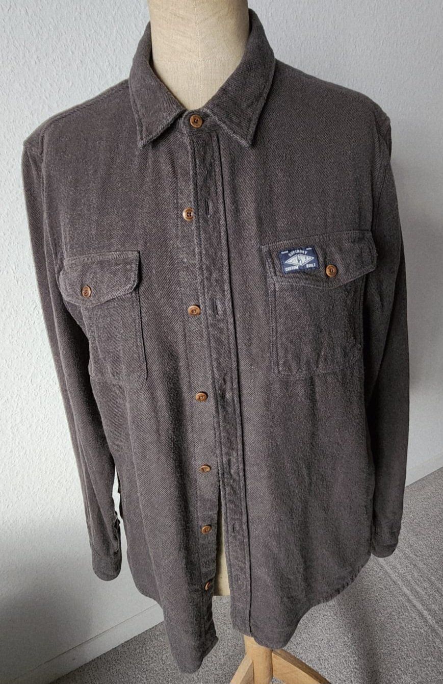 Camicie: Superdry Herren Hemd, Grösse L – Usato da Zürich venduto da Stephs13