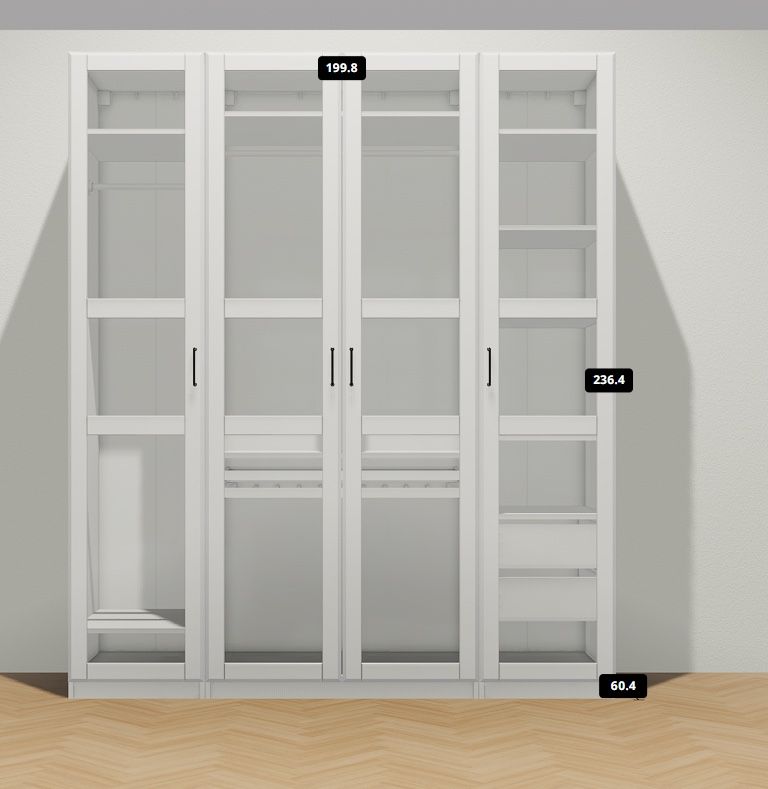Ikea Armadi: IKEA PAX Schrank – Usato da Rotkreuz venduto da nic_h8xy 2