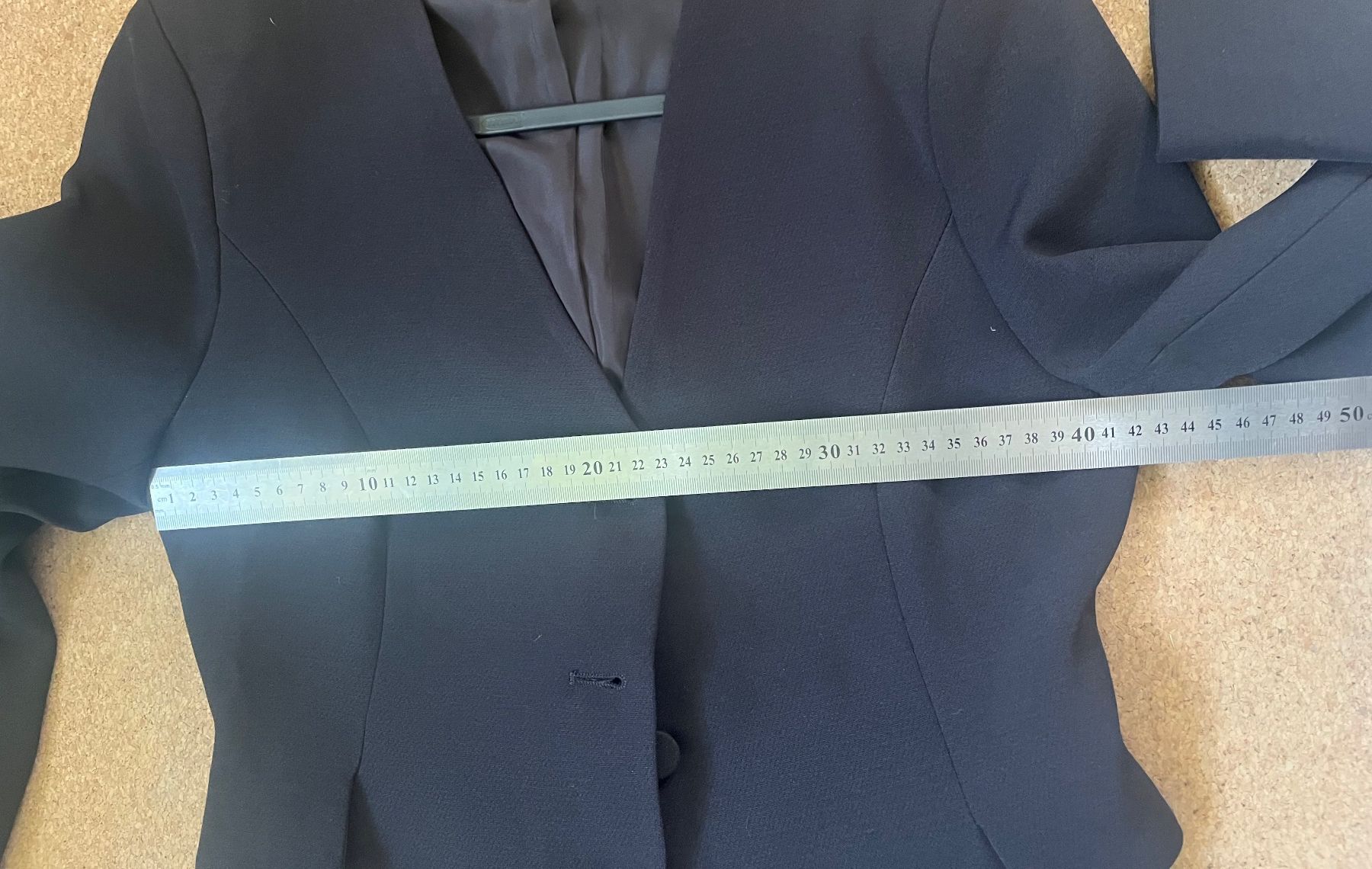 Giacche: Vintage Blazer schwarz Wolle Seide S elegant – Nuovo (secondo la descrizione) da Zuchwil venduto da MLV92 3