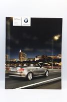 BMW 1er Cabriolet 2008 Preisliste Prospekt