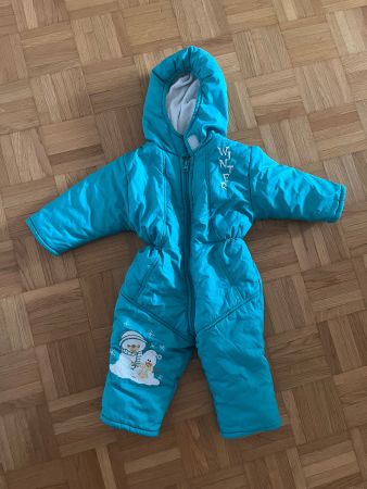Schneeanzug Babyoverall Gr. 74