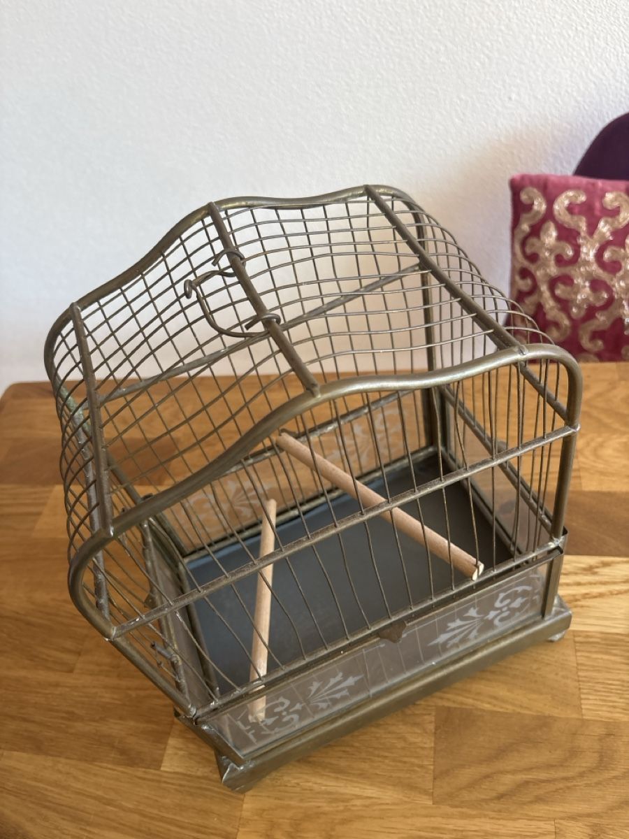 Gabbie, trasporto & Sicurezza: Vintage Deko Vogelkäfig – Usato da Zürich venduto da natalie78 1