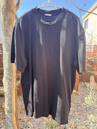 T-shirt Moncler noir, taille XL