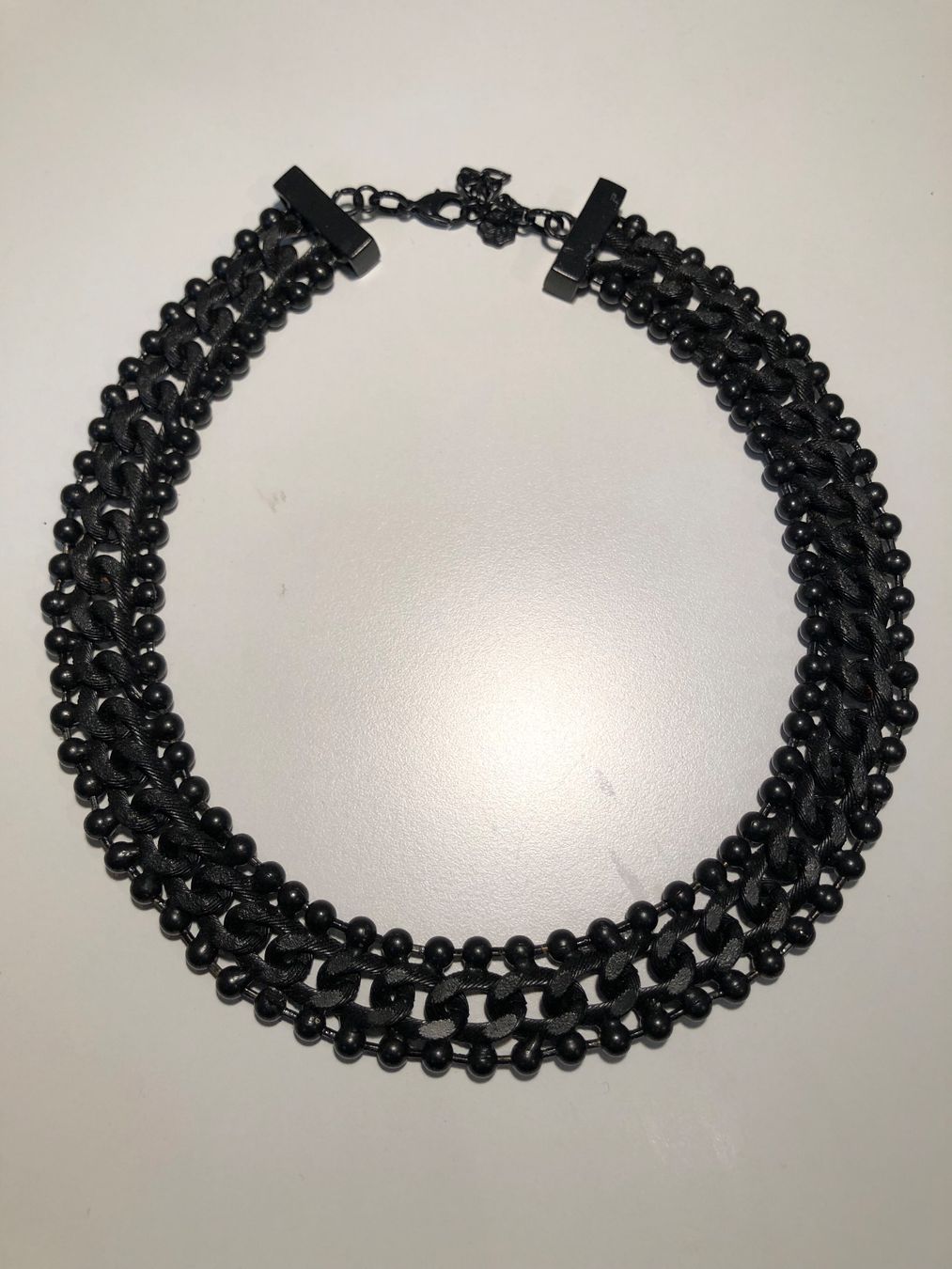 Catenine: Schöne schwarze Halskette – Nuovo (secondo la descrizione) da Basel venduto da ullm