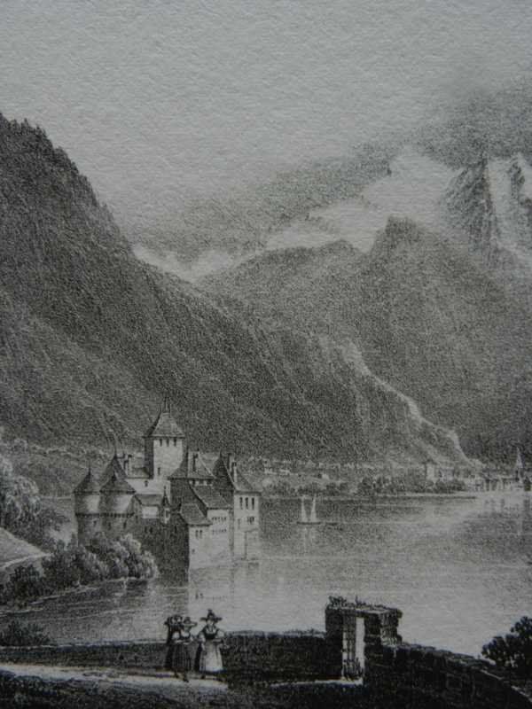 Incisioni: Château de Chillon von Dubois – Usato da Risch venduto da Rischli15 5