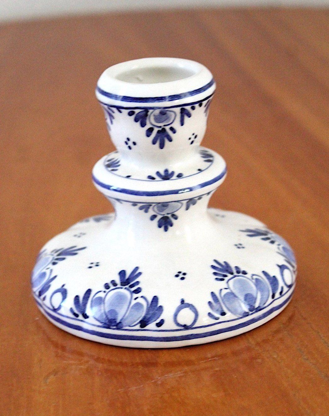 Portacandele: Vintage Delft Kerzenhalter – Usato da Locarno venduto da fripui 5