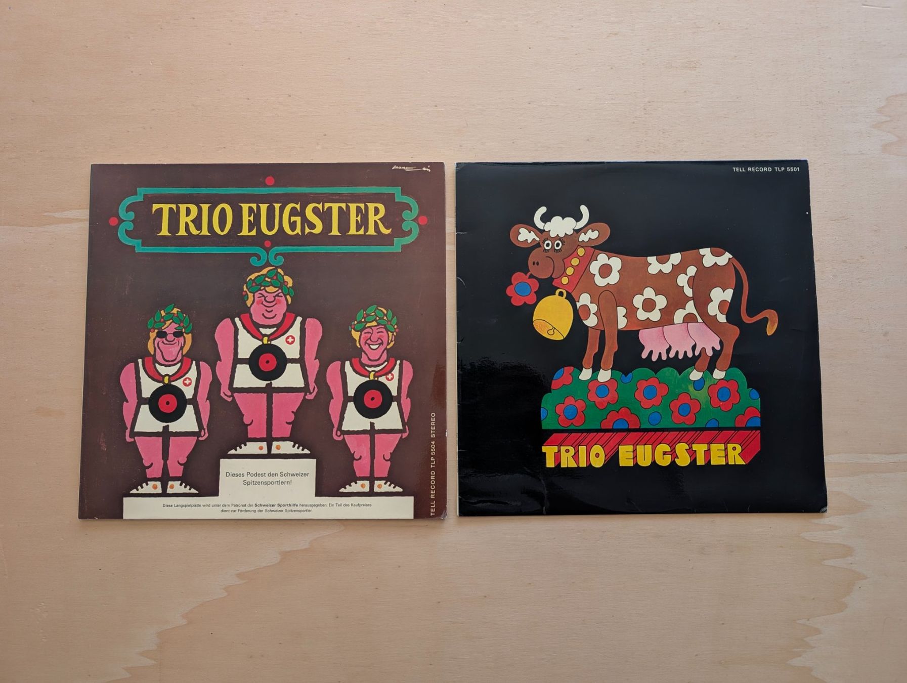 Schallplatten: Trio Eugster I & II  CH – Gebraucht aus Ebikon von kisuM