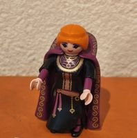 Playmobil Spielfigur Königin lila schwarz gebraucht