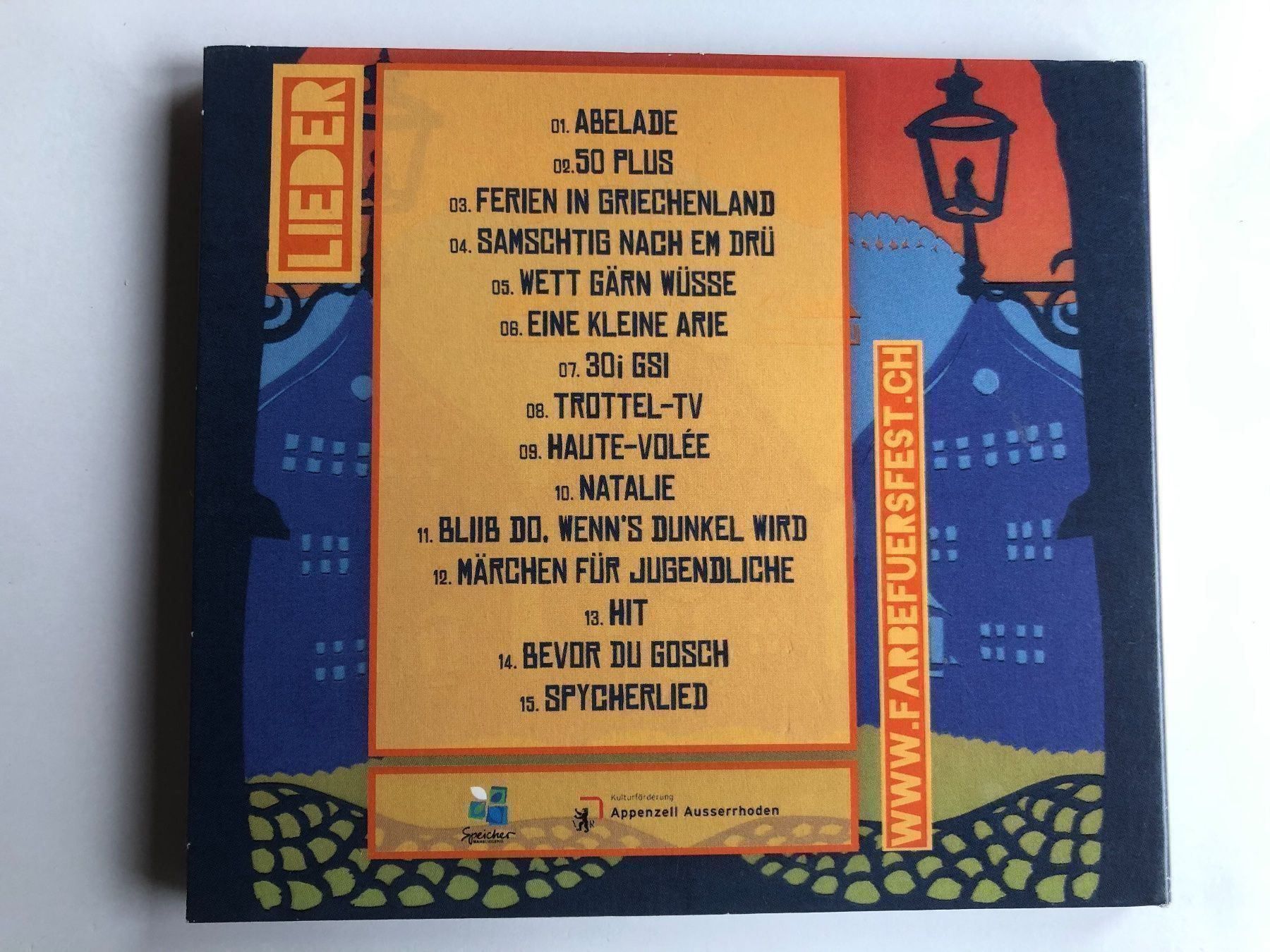 CD: Mundartlieder II - Andreas Fröhlich Schweiz – Usato da Oberried Brienz venduto da Chyara 1
