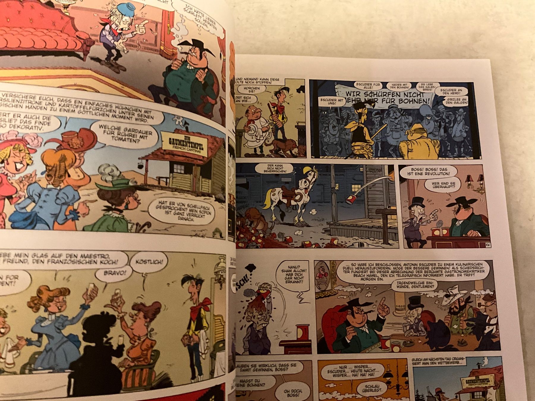 Fumetti: Lucky Luke - Ein Menu mit blauen Bohnen, Band 92 – Usato da Agriswil venduto da Ueli03 2