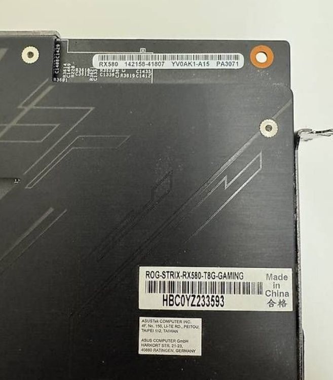 Amd Grafikkarten: ROG RX 580 – Gebraucht aus Bonaduz von tor_vj52 3