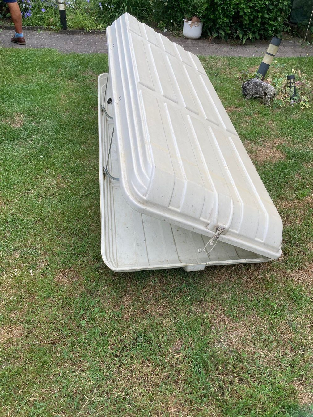 Box da tetto: IKEA Dachbox gross und breit-225 x 75 x 30 cm – Usato da Dörflingen venduto da rudis-55 2