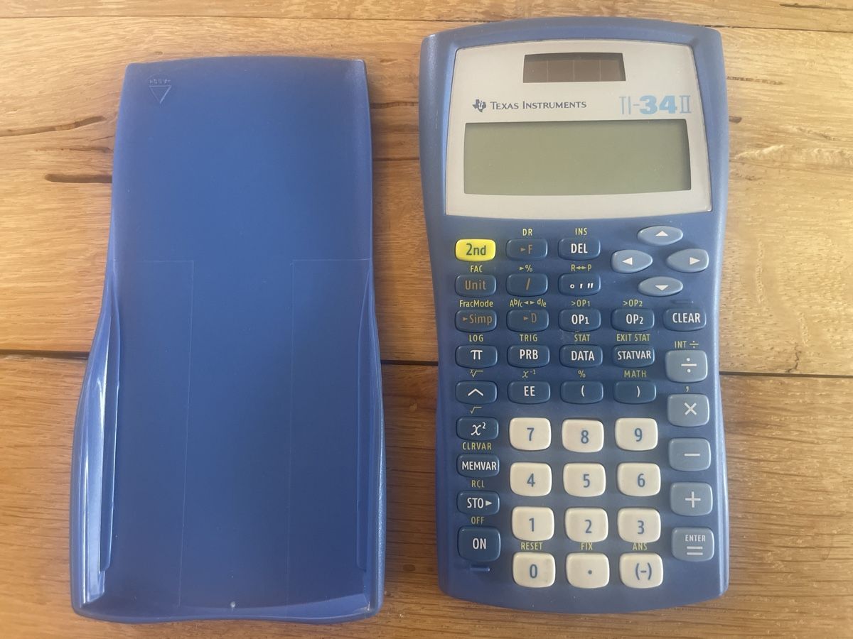 Texas Instruments Calcolatrici tascabili: Taschenrechner Texas Instruments TI-34 2  – Usato da Winterthur venduto da cheerio97