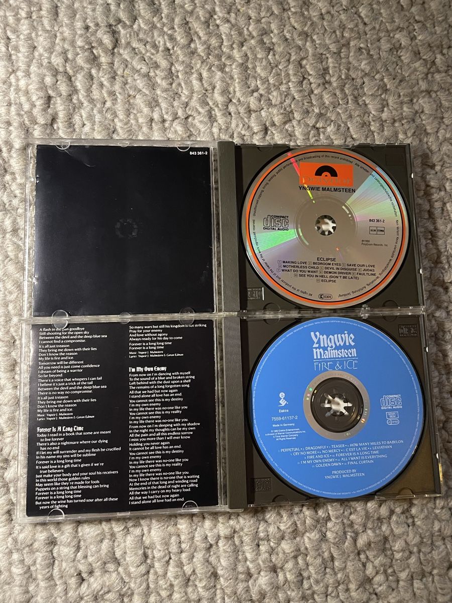 CDs: 2x Yngwie Malmsteen – Gebraucht aus Reinach AG von trigger7811 1