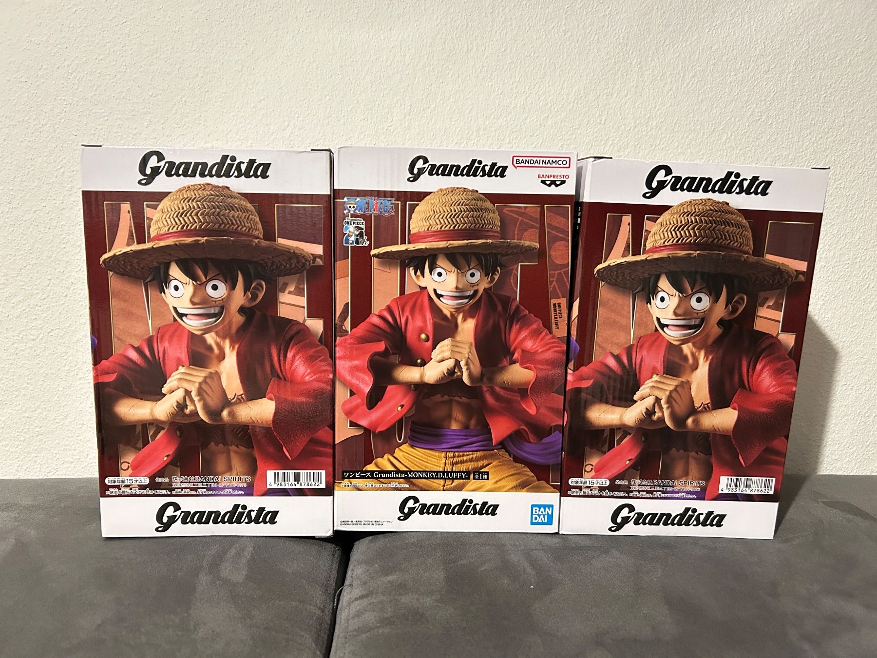 Bandai Carte collezionabili: Figurine One Piece Luffy Grandista – Nuovo e nell'imballaggio originale da Le Grand-Saconnex venduto da dantedmc87