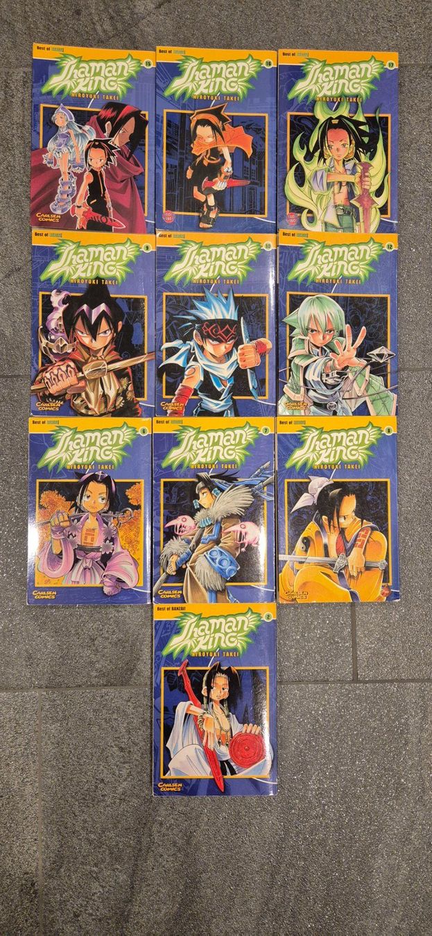 Fumetti: 10x Shaman King Manga, Carlsen Comics – Usato da Grüningen venduto da jadranko 2