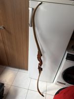 Neu nie gebraucht Bogen Recurve Jagd Riser Holz mit Sehne