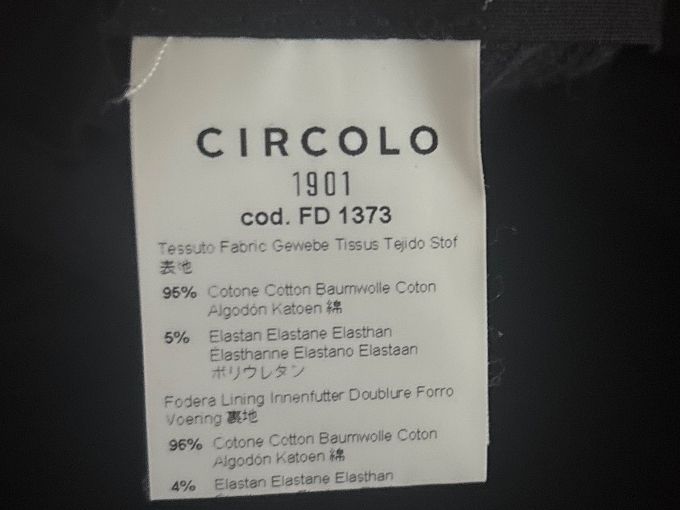 Circolo Pantalons: Circolo 1901 Hose schwarz – Neuf (Voir description) à Affoltern am Albis par b-arte 2