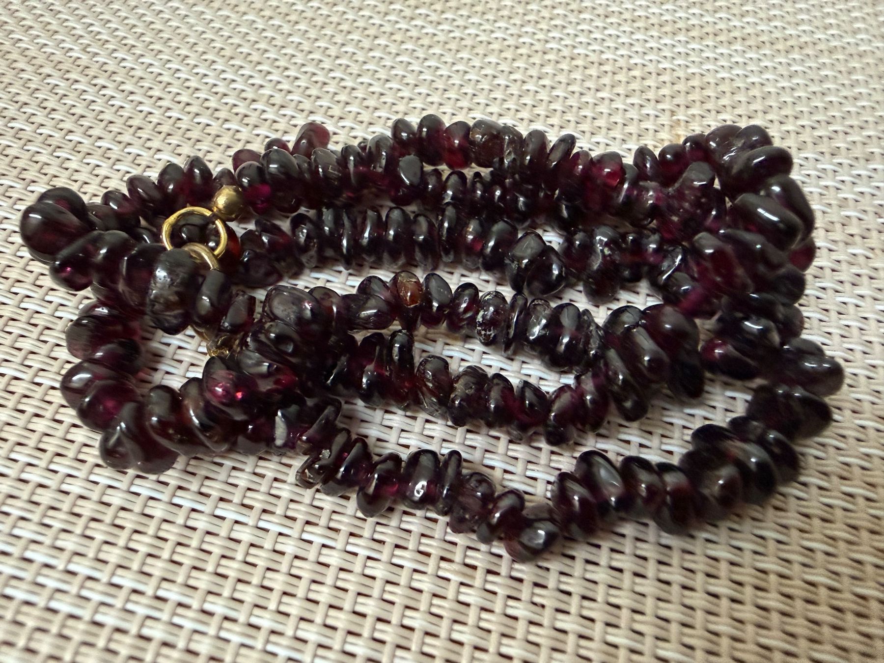 Ketten: Vintage Granat Kette – Gebraucht aus Spiegel b. Bern von Rogger72 3