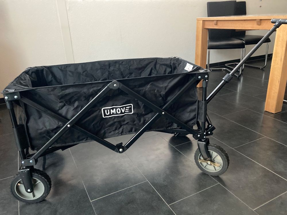 Umove Transportwagen Klappbar I 100 × 50 × 98 cm I max. 80 (Neu (gemäss ...