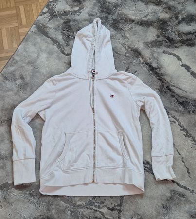 #13 - Tommy Hilfiger Hoodie Weiss Grösse L