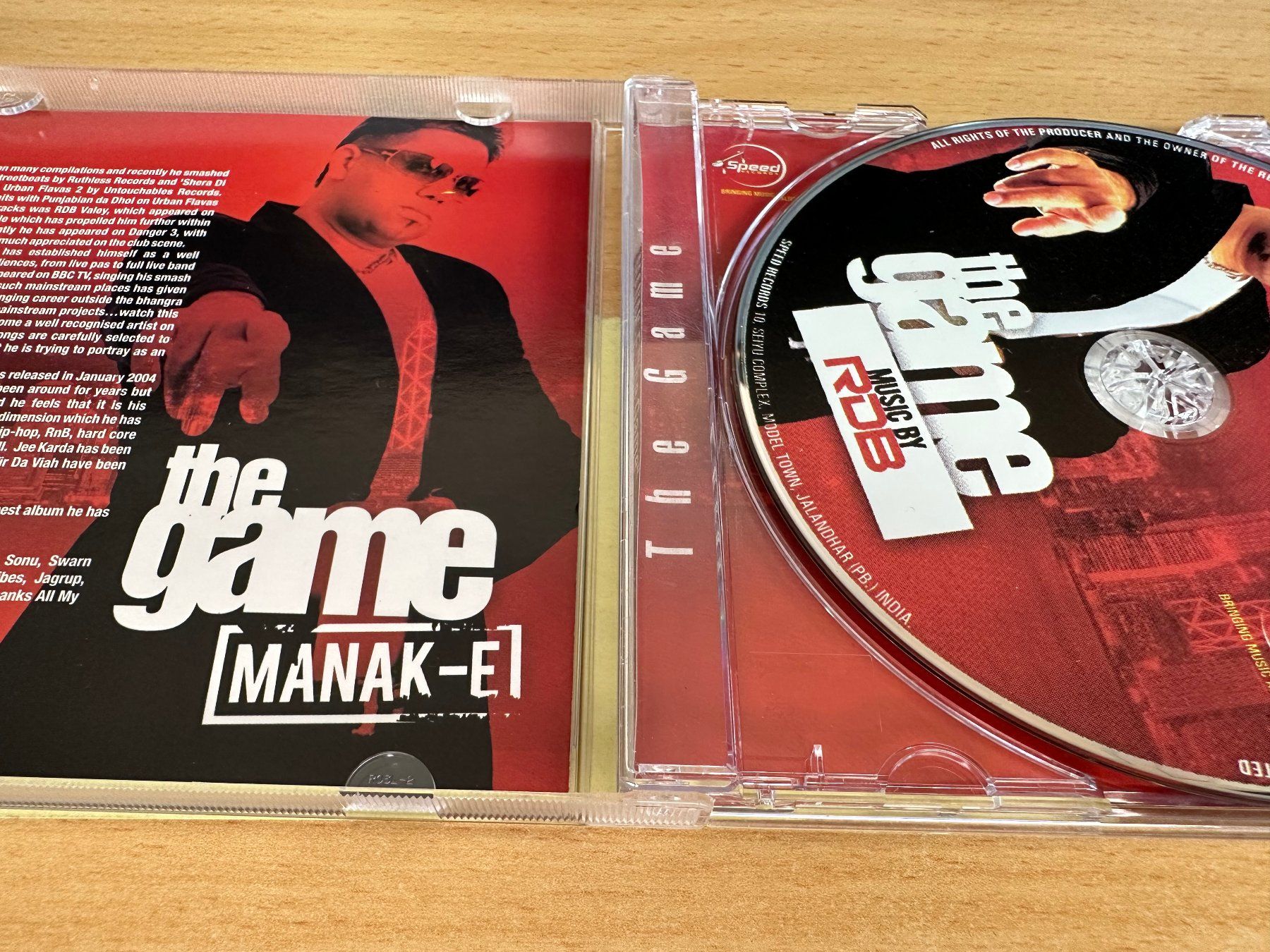 CD: Manak-E - The Game – Usato da Rikon im Tösstal venduto da Alpenmutz 2