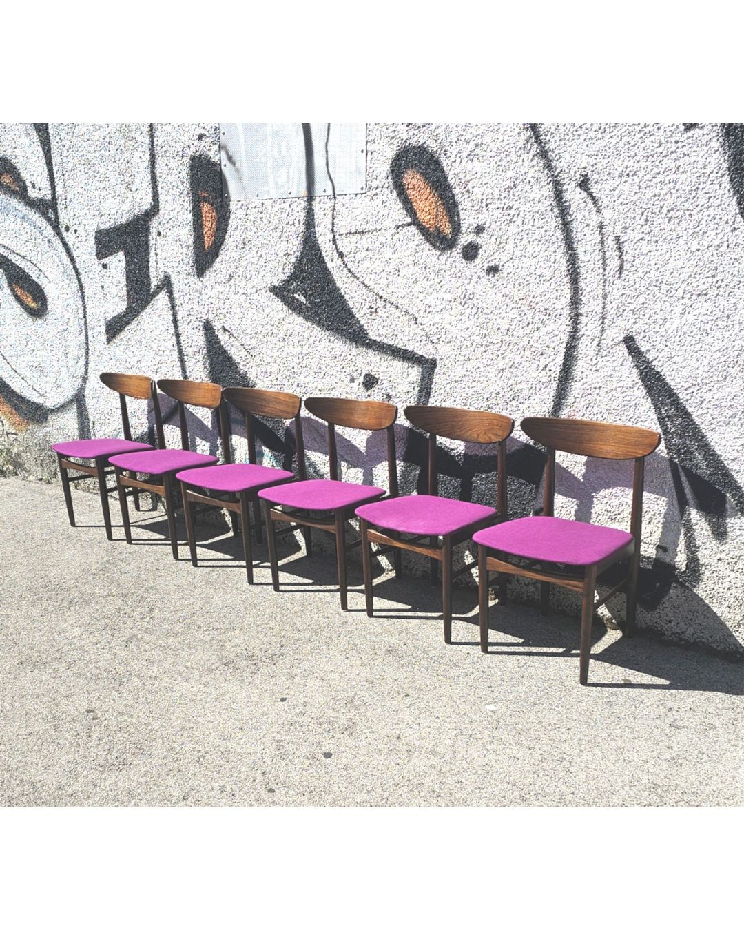 Chaises: 6 chaises Danoises vintage "Dyrlund" – D'occasion à La Chaux-de-Fonds par Saanna