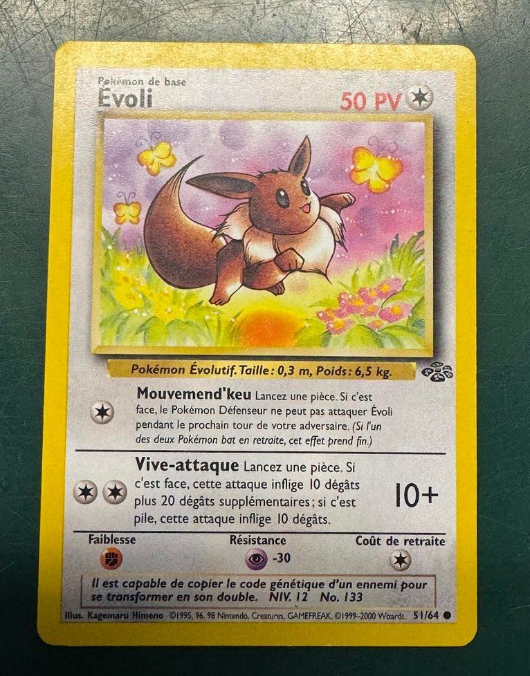 Pokémon Carte collezionabili: Carte Pokémon Evoli 51/64 – Usato da Trélex venduto da Microcx2