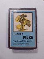 Antikes vintage Pilz Quartett - Kartenspiel - FCW