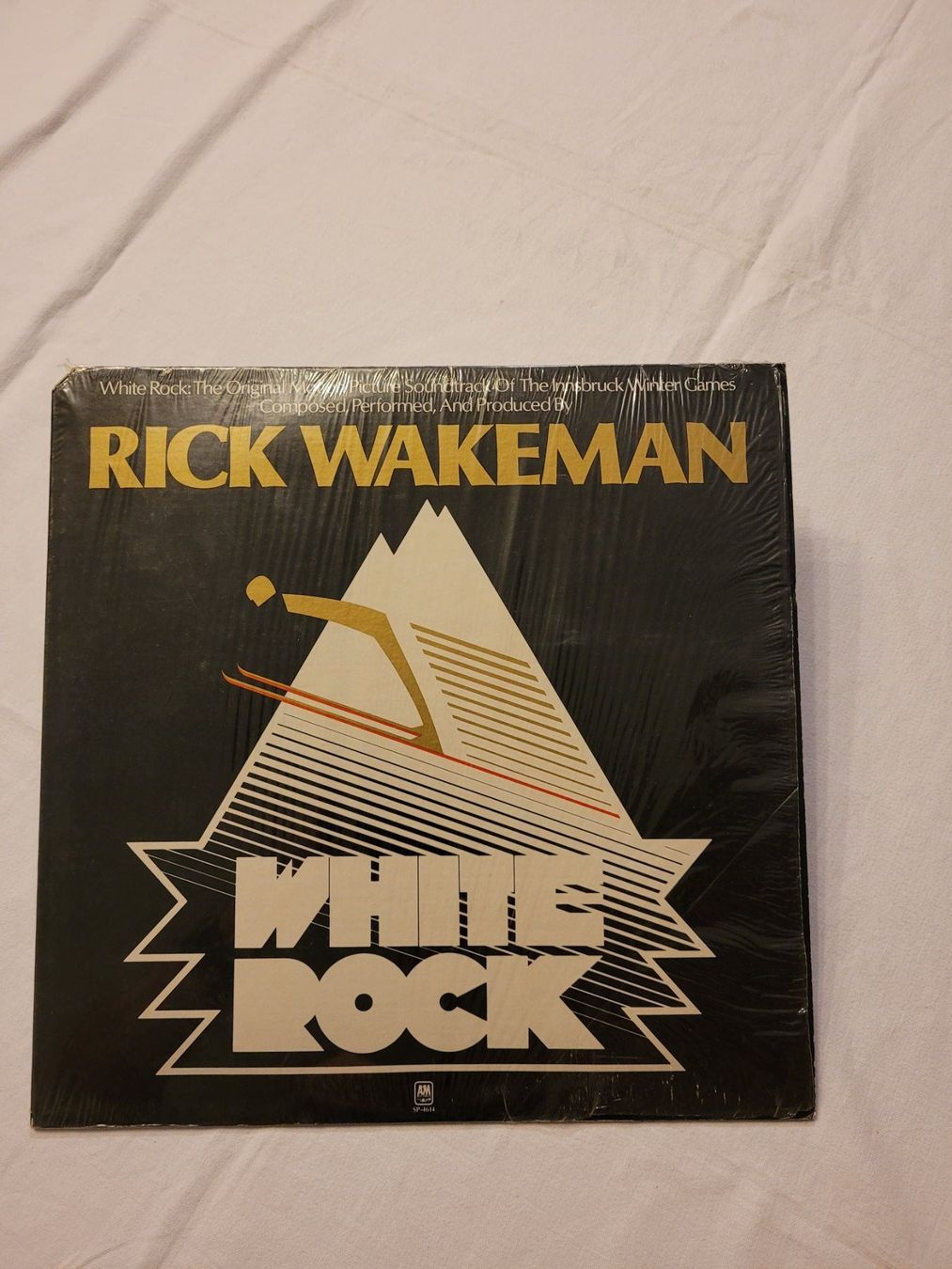 Dischi in vinile: Rick Wakeman - White Rock - Vinyle 33T – Usato da la Chaux-de-Fonds venduto da Lampe