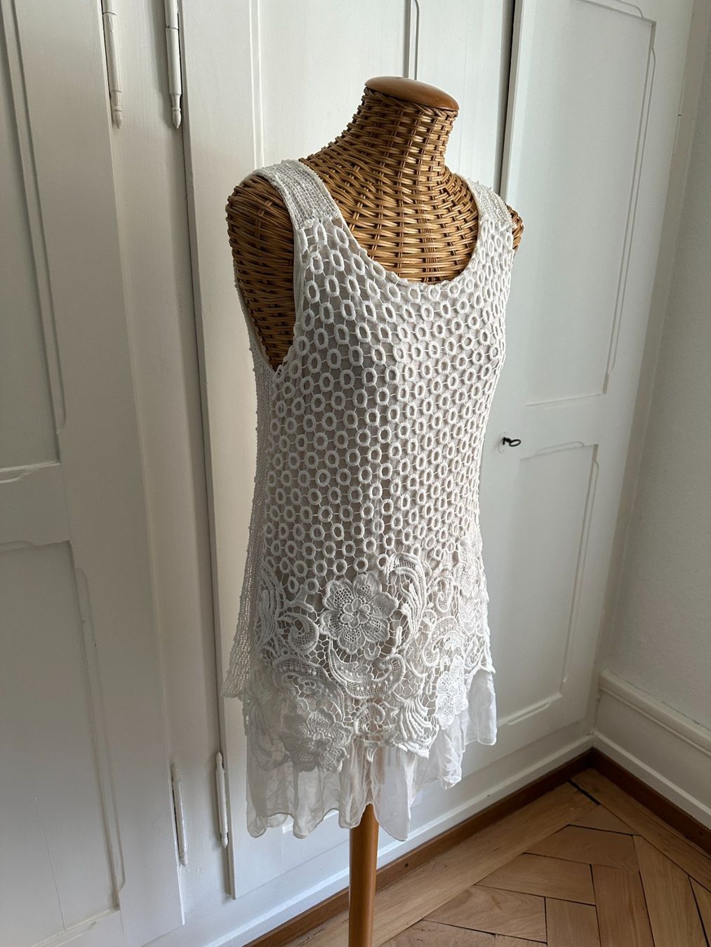 Kleider: Hippie Boho Kleidchen weiss S – Gebraucht aus Zürich von Diazaio 1