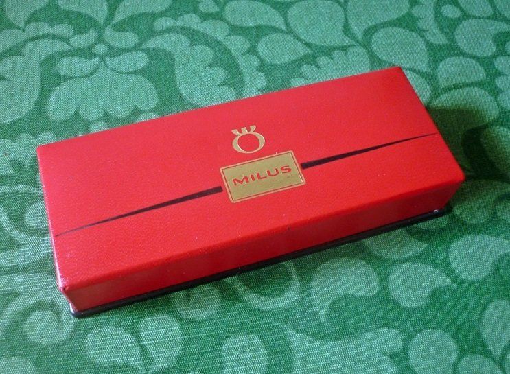 Milus Orologi: Vintage MILUS Box - EUTI – Usato da Adliswil venduto da di_hans