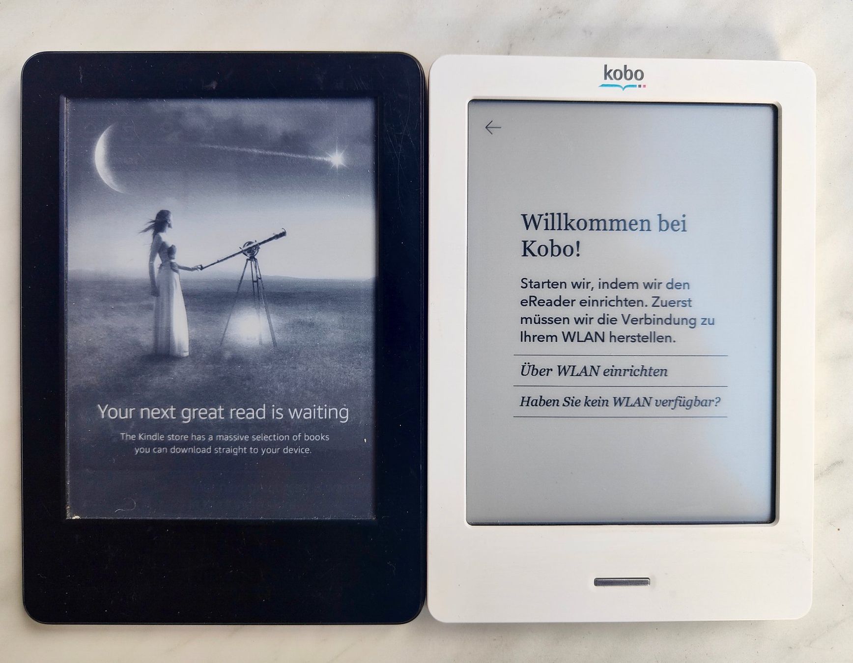 Amazon Tablet PC: Kindle Paperwhite und Kobo ebook Reader – Usato da Morgins venduto da Zeke0