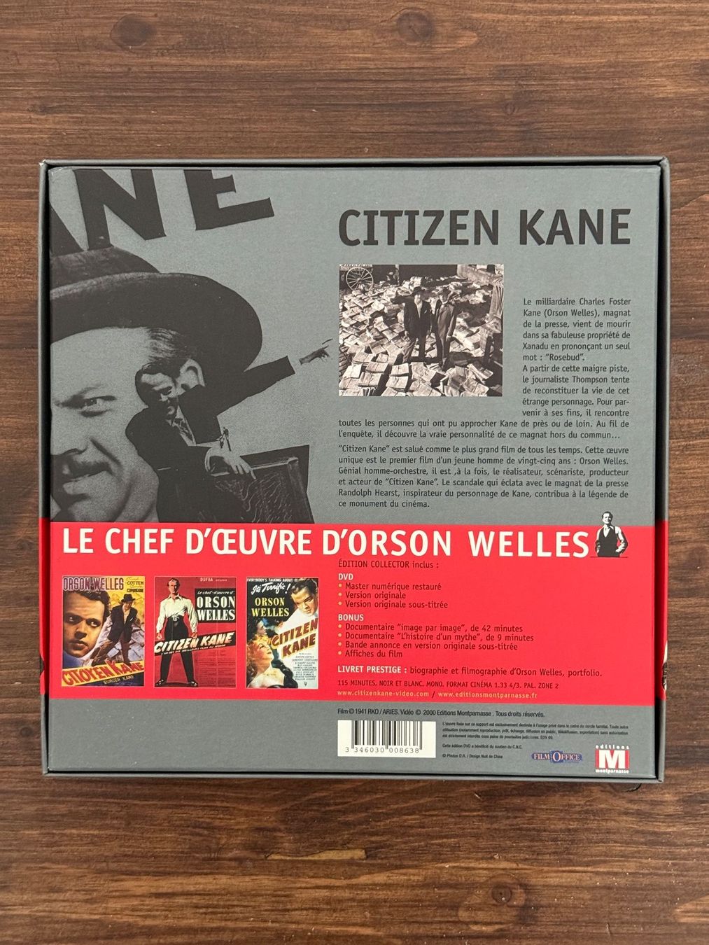Tutti i DVDs: Citizen Kane - DVD Edition Collector – Usato da Genève venduto da rosebud635 1