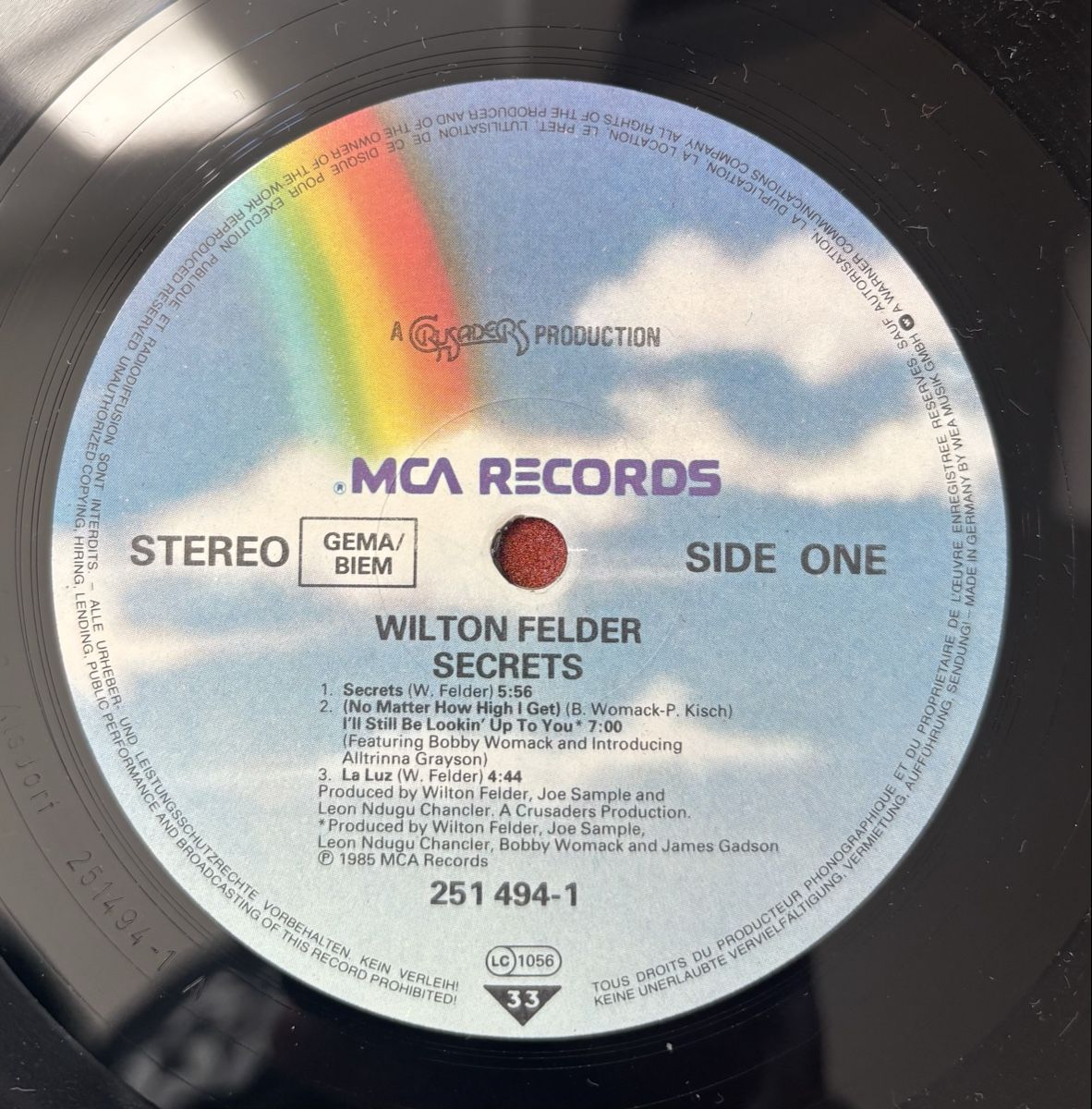 Dischi in vinile: Wilton Felder Feat. Bobby Womack - Secrets LP VG+/VG+ – Usato da Neuchâtel venduto da Deivid2 1