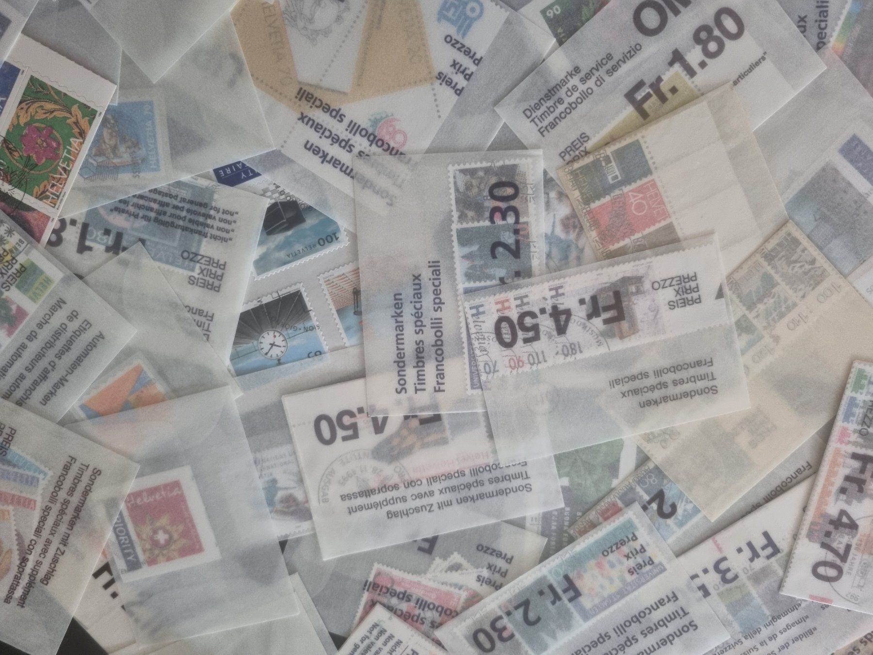 Tous les timbres: ca. 200 Pergamintüten mit CH Aboware – D'occasion à Gümligen par Geniusbuy 6
