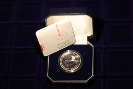 20 Franken Silbermünze 2003 in PP Original in original Box