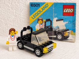 LEGO 6501 Sport-Cabriolet – Vintage 1987 komplett
